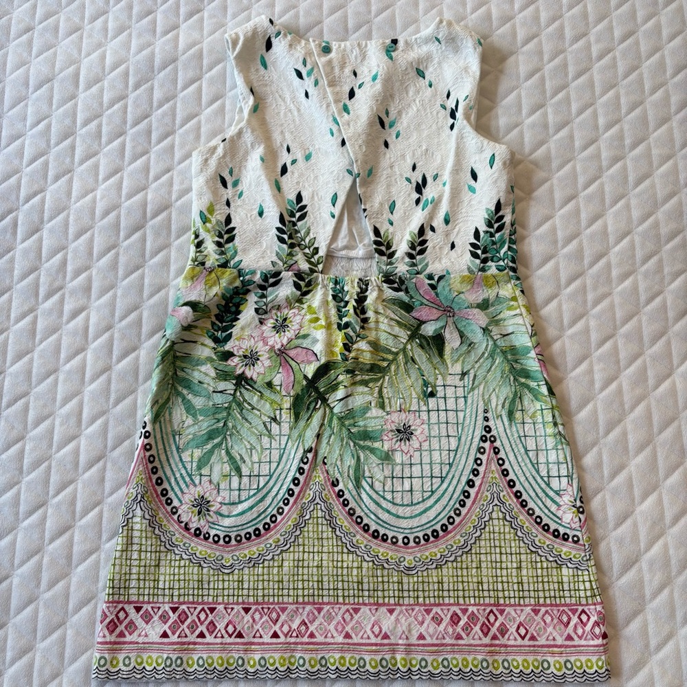 Zara Girl’s Floral Dresses Size 7-8 Sheath Soft & Basic Collection BUNDLE Of 2 - Picture 6 of 16
